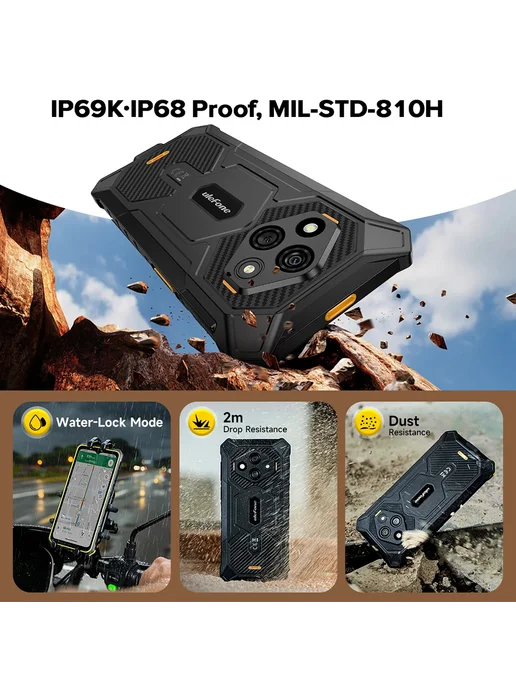 Смартфон Ulefone Rugking 3 Pro 16/128 ГБ, цвет не указан, фото 4