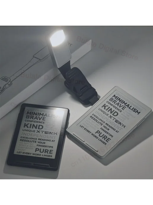 XTEINK X3 Электронная книга с E-ink экраном и светильником 2, серый, фото 4