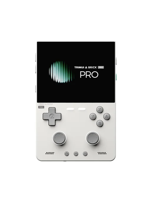 TRIMUI Brick Pro - портативная консоль, игры, белая, белый, фото 4