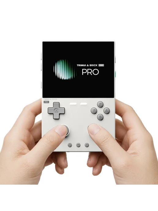 TRIMUI Brick Pro - портативная консоль, игры, белая, белый, фото 8