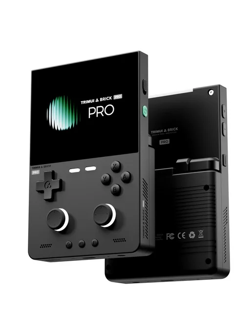 Для TRIMUI Brick Pro оупенсурс консоль моб. игра д игр (Чёрн, черный, фото 6