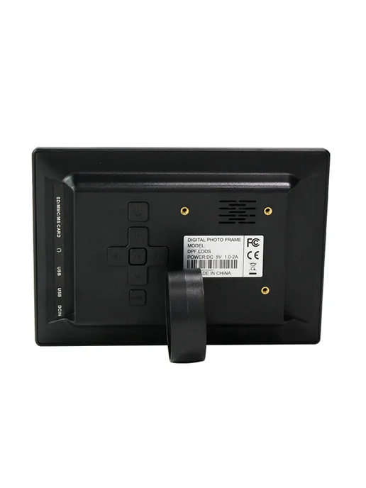 alloet 7-дюймовая LED цифровая фоторамка 800*480 Черный, чер, 800x480, фото 4