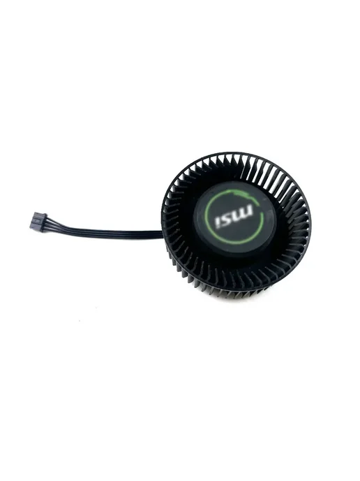 DIXSG Охлаждающий вентилятор 95 мм 4PIN CF1010U12S DC12V RX5700XT, черный
