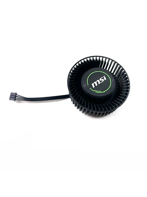 DIXSG Охлаждающий вентилятор 95 мм 4PIN CF1010U12S DC12V RX5700XT, черный, фото 5
