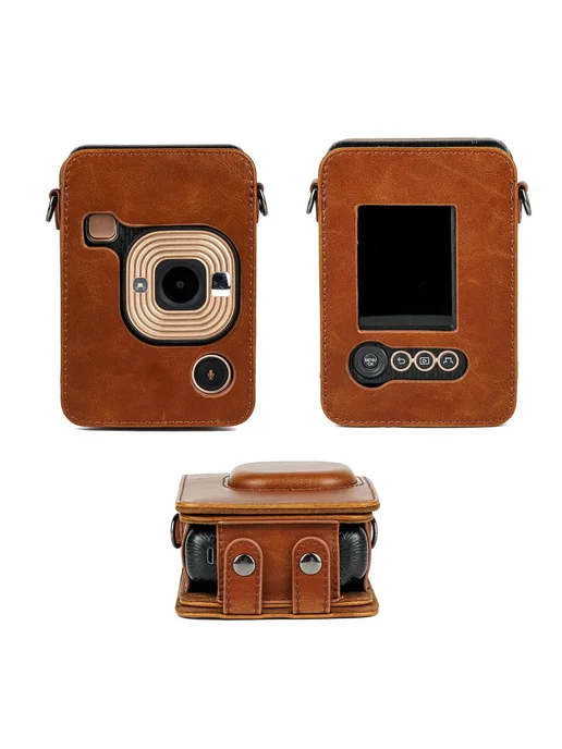 Erilles Чехол для Fujifilm Instax Mini LiPlay Белый, БЕЛЫЙ, зеленый, фото 6