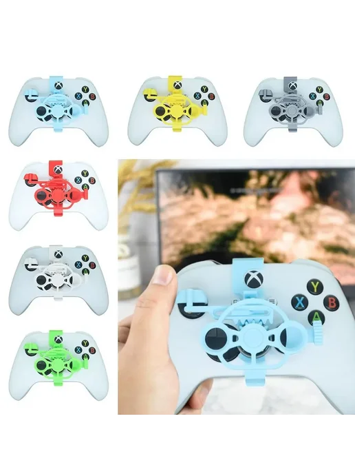 Игровой руль для Xbox Series, синий, фото 3