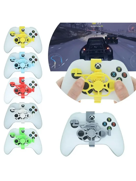 Игровой руль для Xbox Series, красный, фото 6