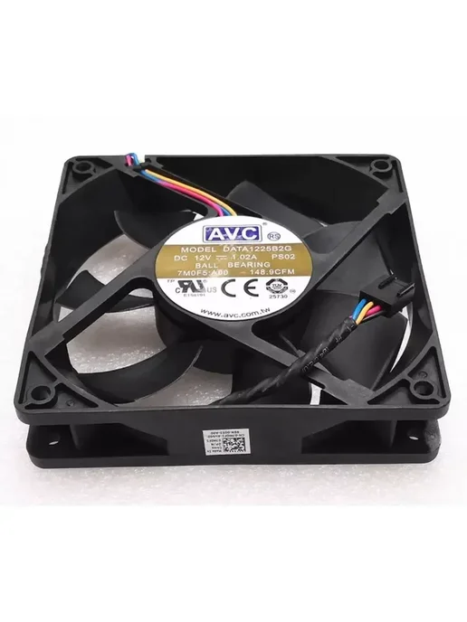 Нет бренда Охлаждающий вентилятор AVC DATA1225B2G 7M05F 12В, 2 г, фото 2