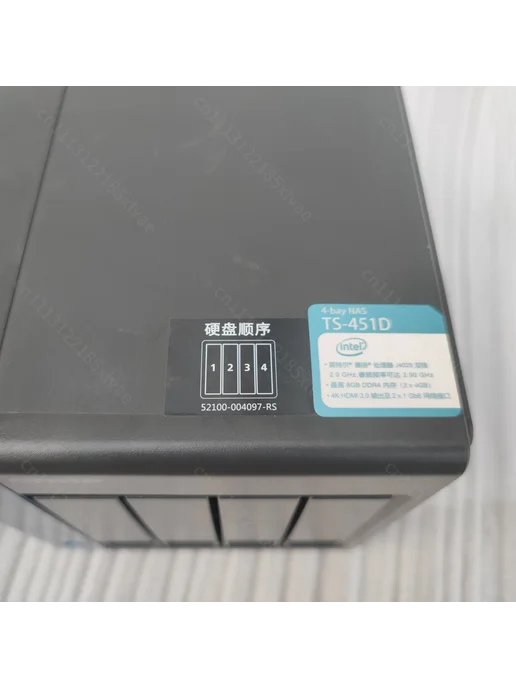 Нет бренда Сетевое хранилище Synology TS-451D 4-дисковое черное, 4-дисковый сетевое хранилище B, фото 5