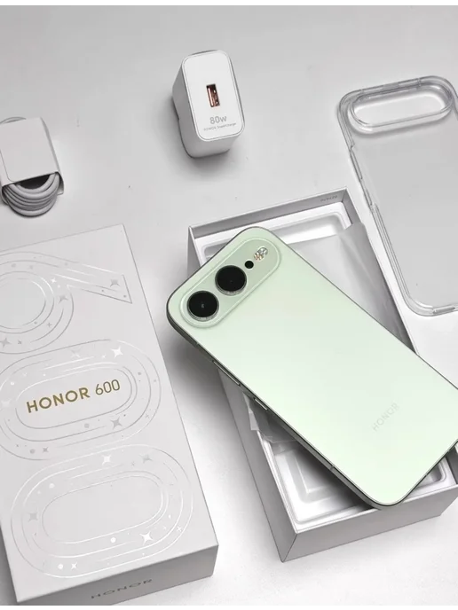 Смартфон HONOR 600 12/256 ГБ, белый, фото 2