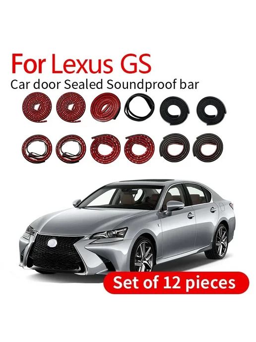 Нет бренда Для Lexus GS GRL URL Резиновый уплотнитель двери автомобиля, вариант, фото 2