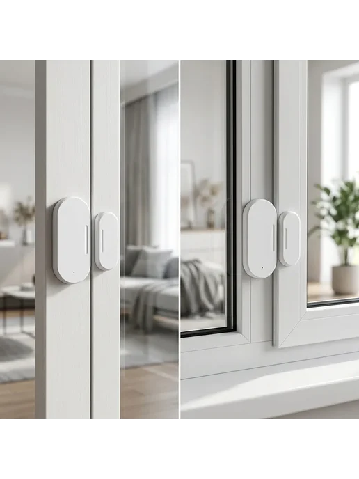 Нет бренда Датчик открытия дверей и окон Zigbee для Home Assistant, вариант, фото 5