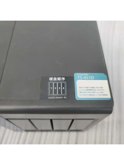 Нет бренда QNAP TS-451D, 4-дисковое NAS, Цвет 1 PC 8G, 8 г, фото 5