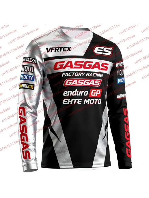 Футболка GASGAS Factory Racing Enduro GP для мужчин, с длинн, вариант