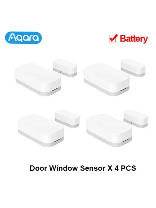Aqara Датчик открытия двери окна ZigBee 4 Pcs, 4 шт