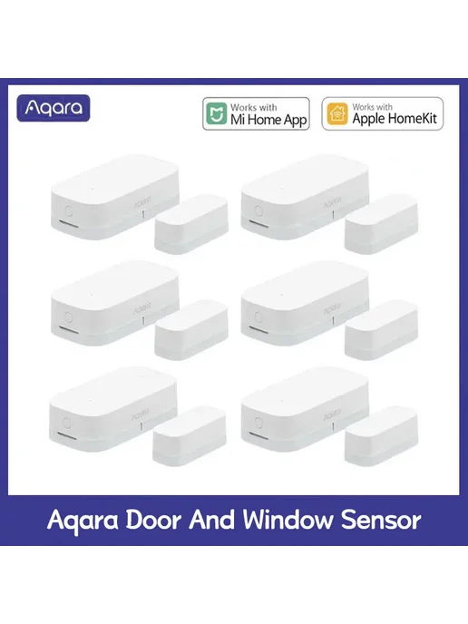 Aqara Датчик открытия двери окна ZigBee 4 Pcs, 3 шт, фото 2
