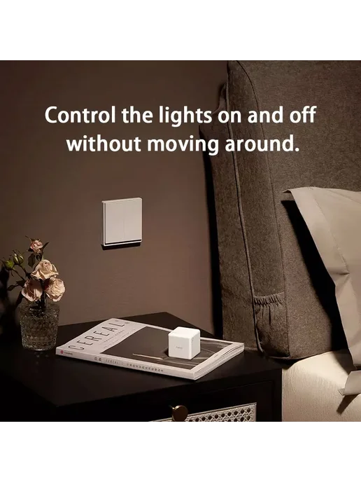 Aqara Умный выключатель E1 ZigBee Wireless 2 key, вариант, фото 3