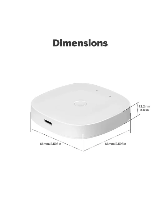 MOES Tuya ZigBee Bluetooth Шлюз-концентратор для умного дома, вариант, фото 6