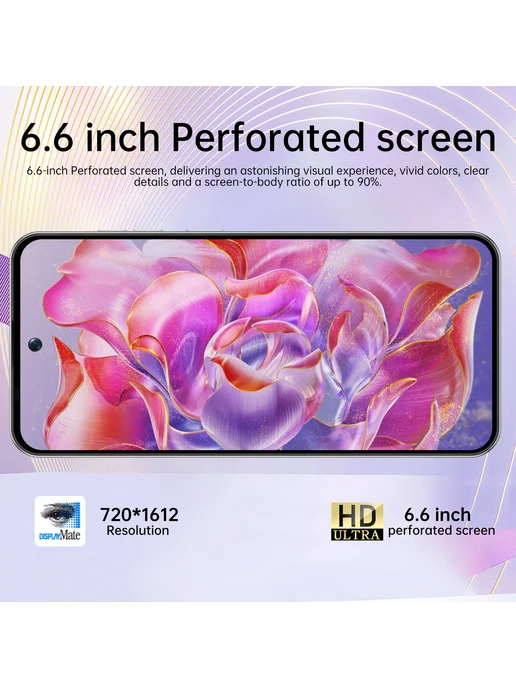 Смартфон iVMi Note15 Pro 3 3/16 ГБ, белый, фото 3