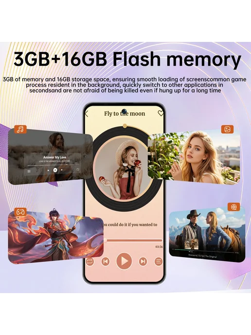 Смартфон iVMi Note15 Pro 3 3/16 ГБ, белый, фото 5