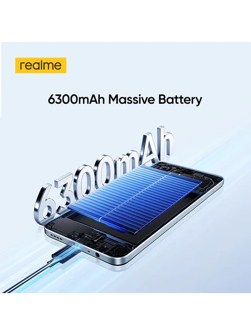Смартфон realme Note 80 4/64 ГБ, синий, фото 4