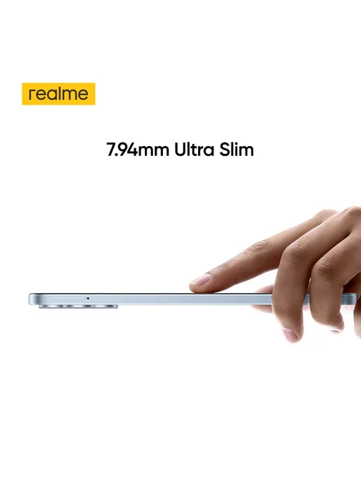 Смартфон realme Note 80 4/64 ГБ, синий, фото 5