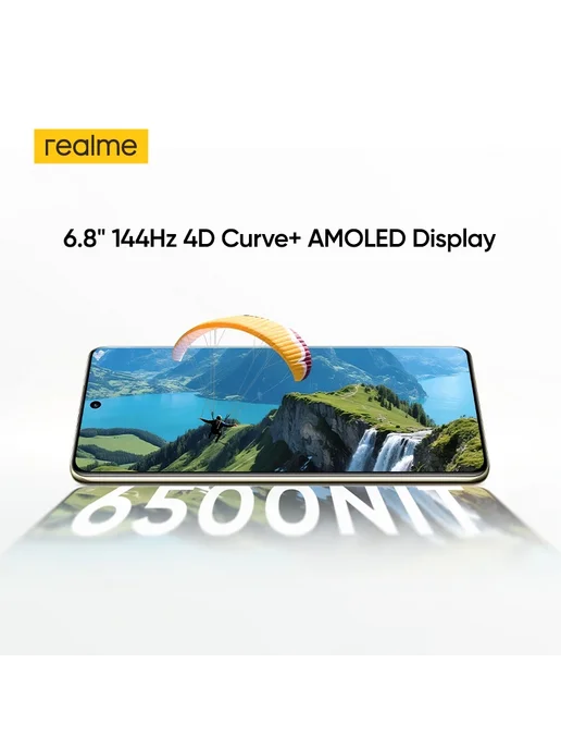 Смартфон realme 16 Pro Plus 12/512 ГБ, синий, фото 6
