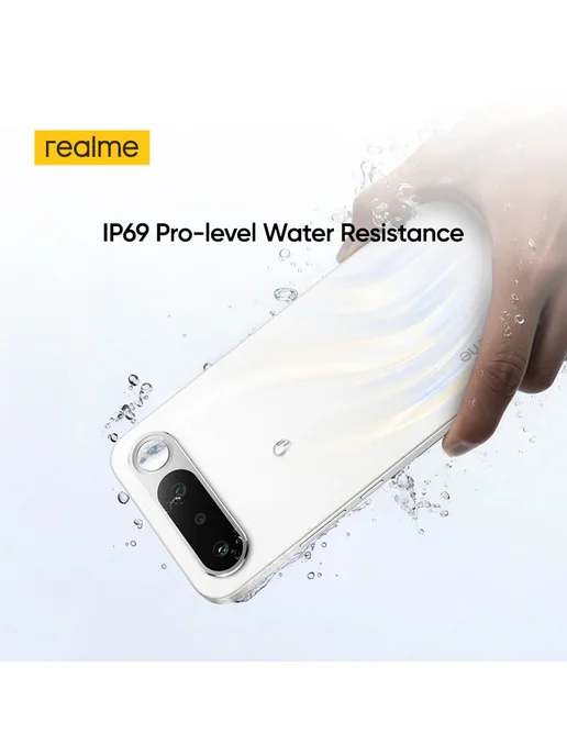 Смартфон realme 16 8/256 ГБ, желтый, фото 5