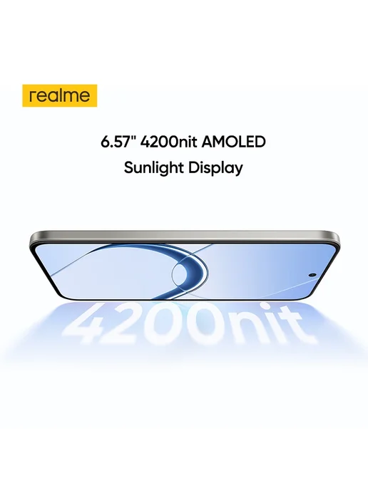 Смартфон realme 16 8/256 ГБ, желтый, фото 6