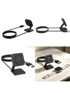 Нет бренда Настольная док-станция для зарядки с кабелем USB-A