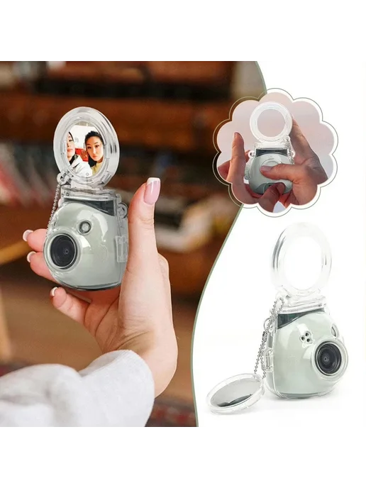 Нет бренда Прозрачный силиконовый чехол для Instax Pal, вариант, фото 6