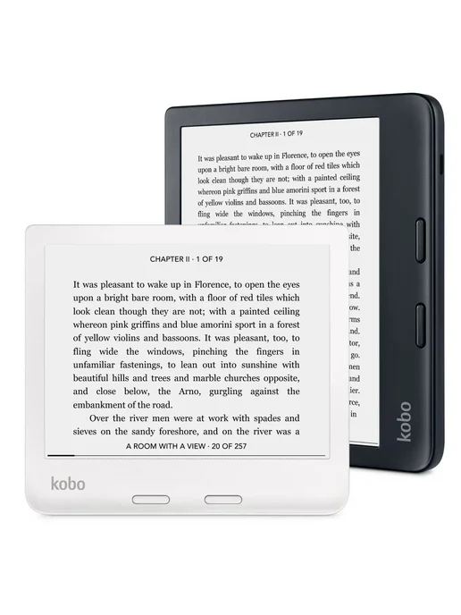 ink not ink Kobo Libra 2, 7", черный, 32 ГБ, 32 ГБ, черный, фото 3