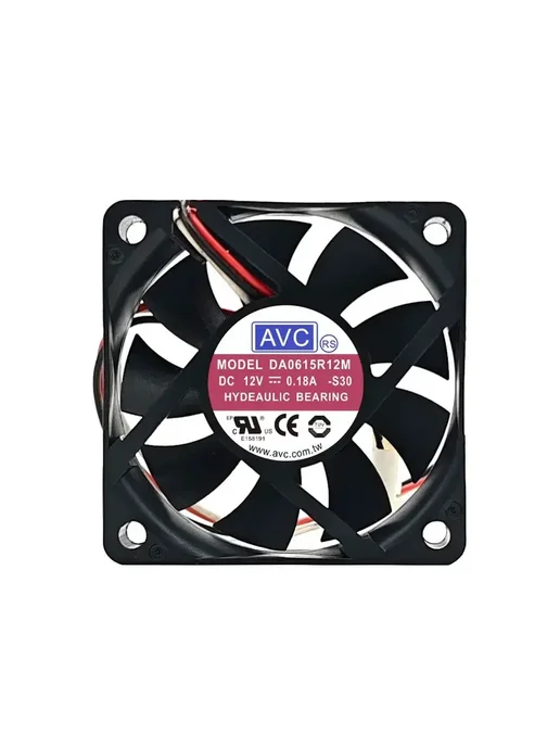 Нет бренда Вентилятор охлаждения AVC 6cm 6015 DA06015R12M 12V 2-Wire A, 3 wire B, фото 3