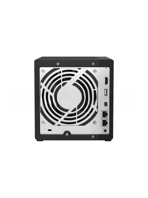 Нет бренда Qnap TS-464C, белый сетевой накопитель, черный, фото 2
