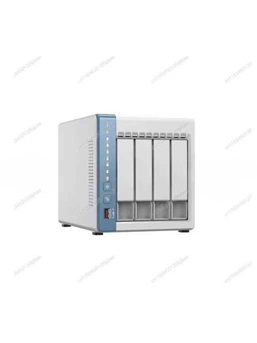 Нет бренда Qnap TS-464C, белый сетевой накопитель, черный, фото 3