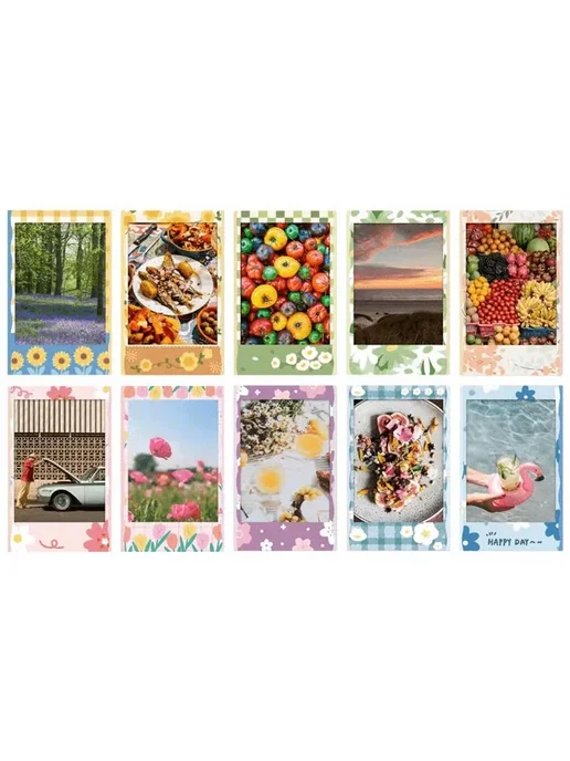 FUJIFILM Instax Mini пленка "Цветы" 10-60 листов 10 Sheet Mo, вариант, фото 7