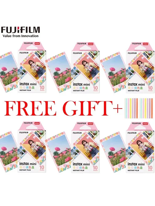FUJIFILM Instax Mini пленка "Цветы" 10-60 листов 60 sheets F, вариант