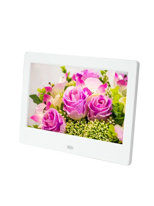 VODOOL Белая цифровая фоторамка 7 дюймов HD LED, белый, фото 7