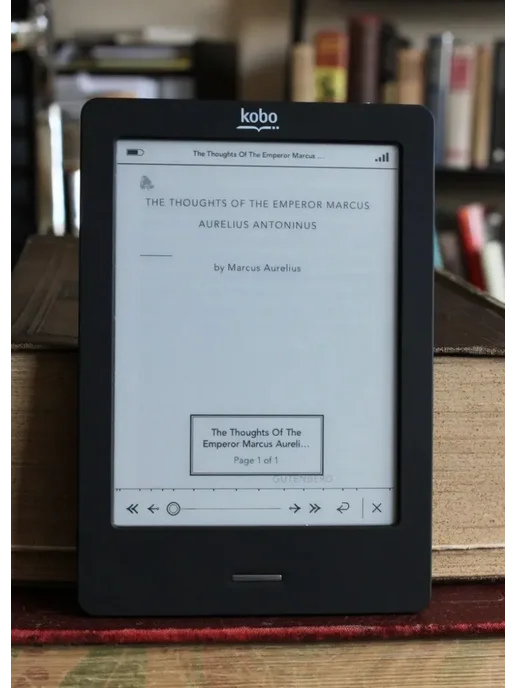 Нет бренда Kobo Touch электронная книга Черный, Black, фиолетовый, фото 5