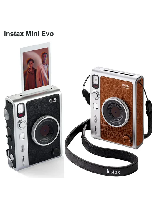 FUJIFILM Instax Mini Evo, черный, розовый, фото 4