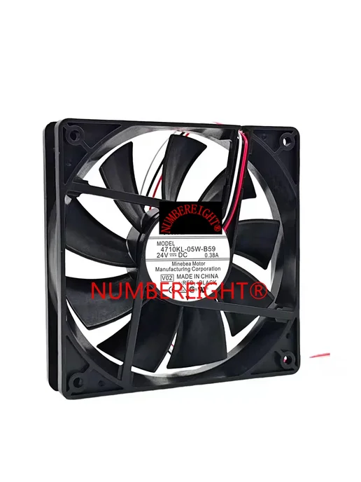 NUMBEREIGHT Охлаждающий вентилятор для ноутбука NMB 24V 12025 4710KL-04W, 4 Вт