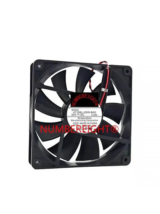 NUMBEREIGHT Охлаждающий вентилятор для ноутбука NMB 24V 12025 4710KL-04W, 4 Вт, фото 4