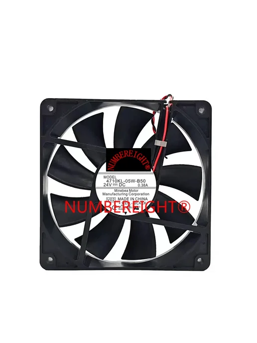 NUMBEREIGHT Охлаждающий вентилятор для ноутбука NMB 24V 12025 4710KL-04W, 4 Вт, фото 6
