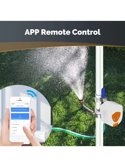 MOES Tuya ZigBee Умный контроллер клапана воды и газа, вариант, фото 4