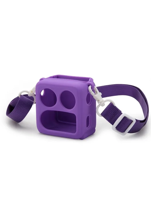 Нет бренда Силиконовый чехол для Yoto Mini 2024 Фиолетовый, Purple, фиолетовый