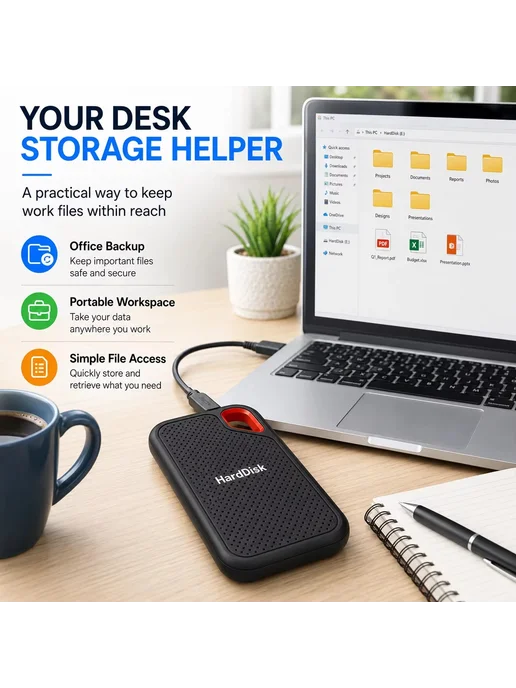 Нет бренда Портативный жесткий диск HardDisk 6TB, 30 ТБ, фото 3