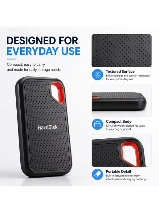 Нет бренда Портативный жесткий диск HardDisk 6TB, 30 ТБ, фото 4