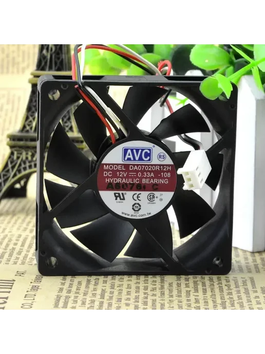 Нет бренда AVC DA07020R12H 7020 7CM бесшумный вентилятор охлаждения дл, вариант, фото 2