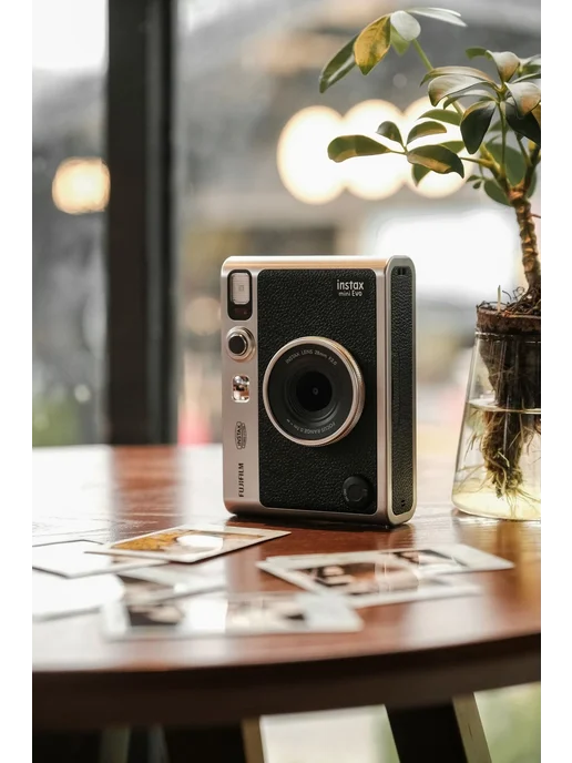 FUJIFILM Mini EVO, черная фотокамера, черный, фото 7