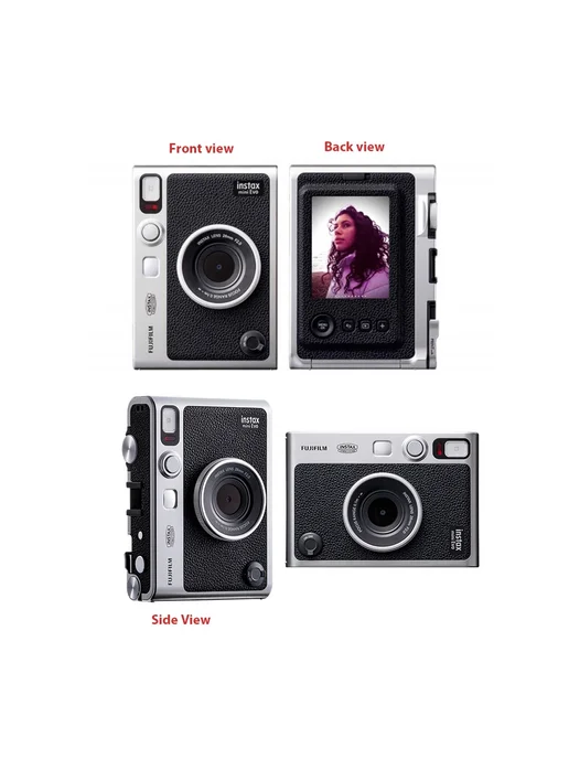 FUJIFILM Mini EVO фотокамера Black With 20 Films, черный, фото 4